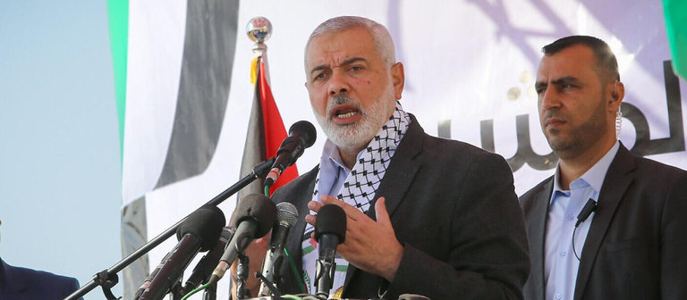 Ismail Haniya, líder del grupo político de Hamás. / Twitter
