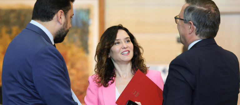 La presidente de la Comunidad de Madrid, Isabel Díaz Ayuso. / EP