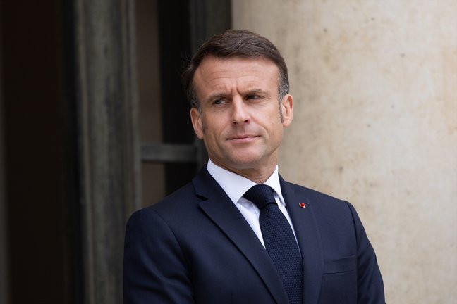 El presidente francés, Emmanuel Macron. Alexis Sciard / EP