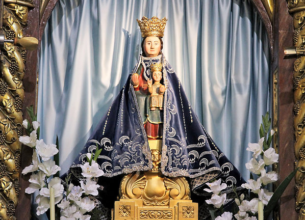 La Virgen del Mar cumple 45 años como patrona de Santander. / Alerta
