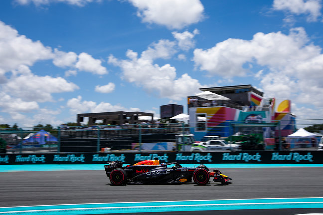 Max Verstappen en Miami. / Eric Alonso