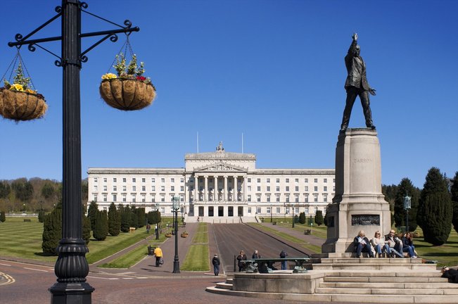 Asamblea de Irlanda del Norte, en Belfast. / SERGI REBOREDO