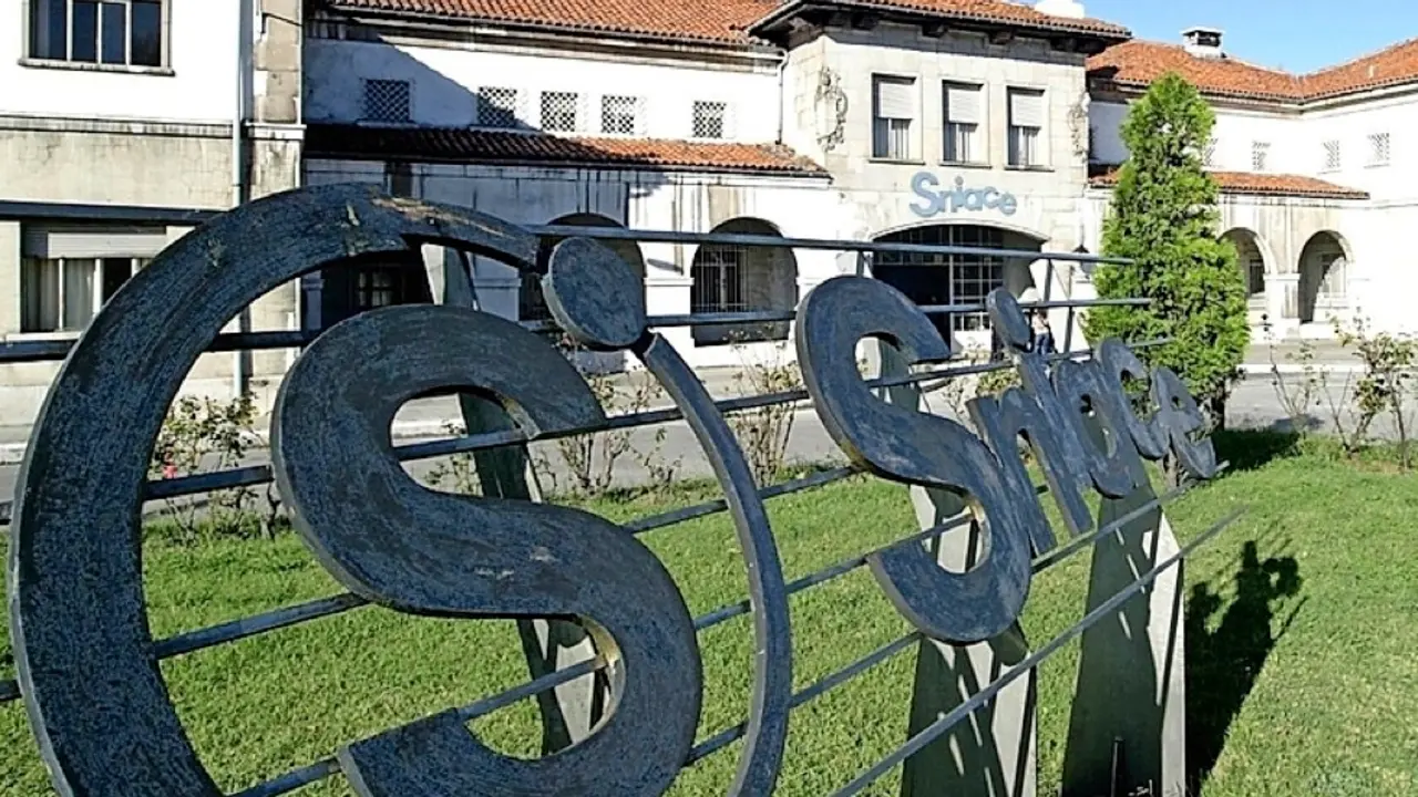 Imagen de la f&aacute;brica de Sniace en Torrelavega. / ALERTA