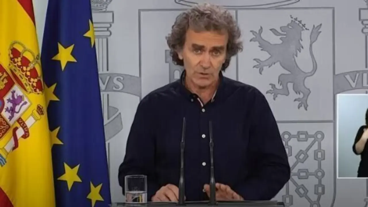 Fernando Sim&oacute;n, director del Centro de Coordinaci&oacute;n de Alertas y Emergencias Sanitarias del Ministerio de Sanidad.