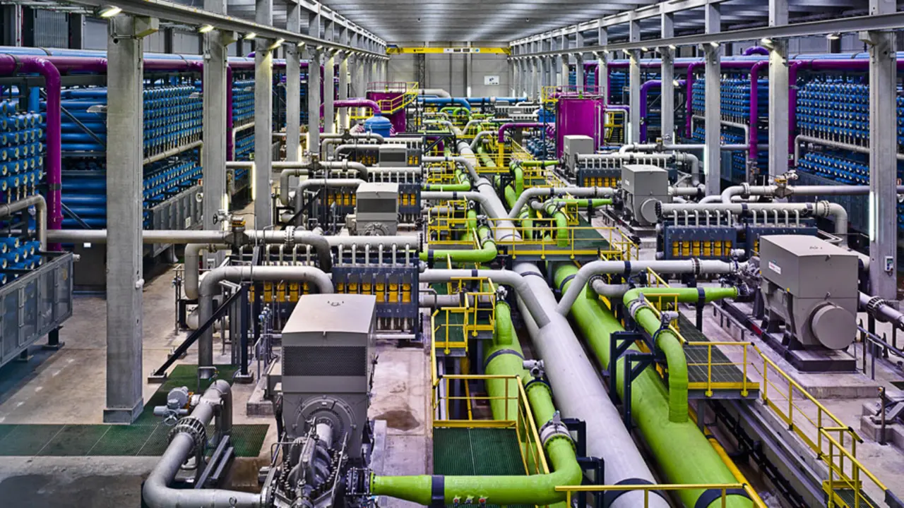 Imagen de archivo de unas instalaciones industriales.