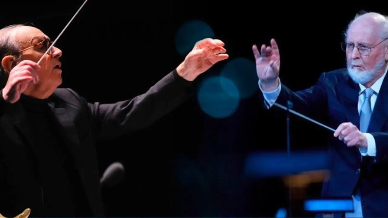 Ennio Morricone y John Williams. FUNDACI&Oacute;N PRINCESA. 05/06/2020 (EP)