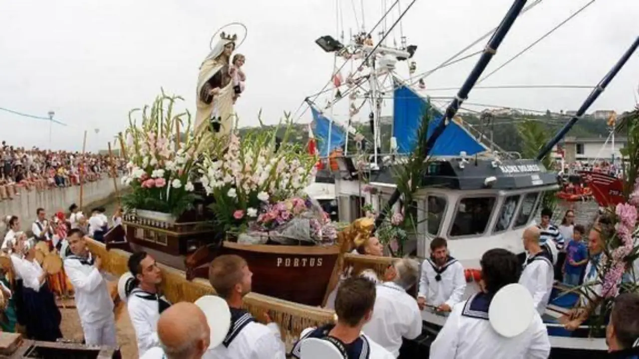 Fiestas de El Carmen de Suances. / A.E.