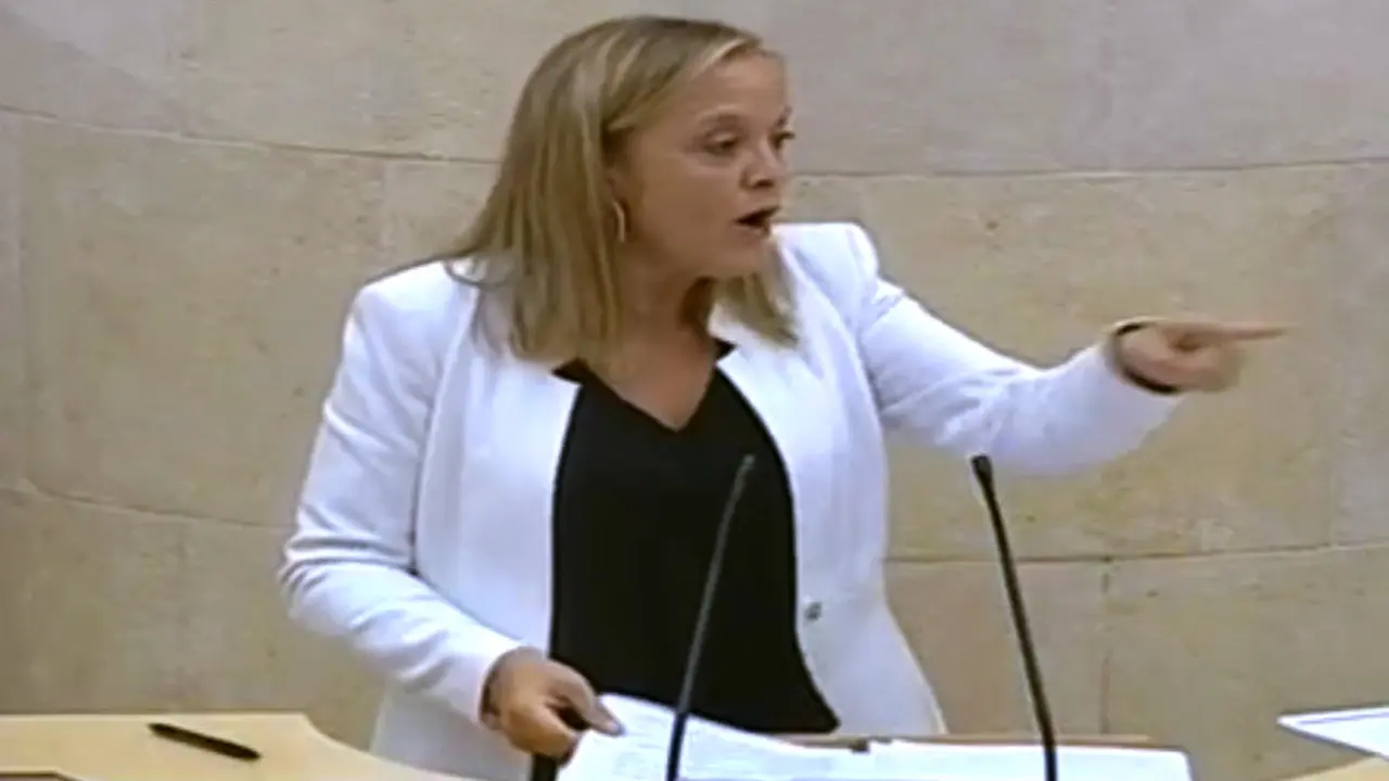 La diputada del PP, Isabel Urrutia. / ALERTA