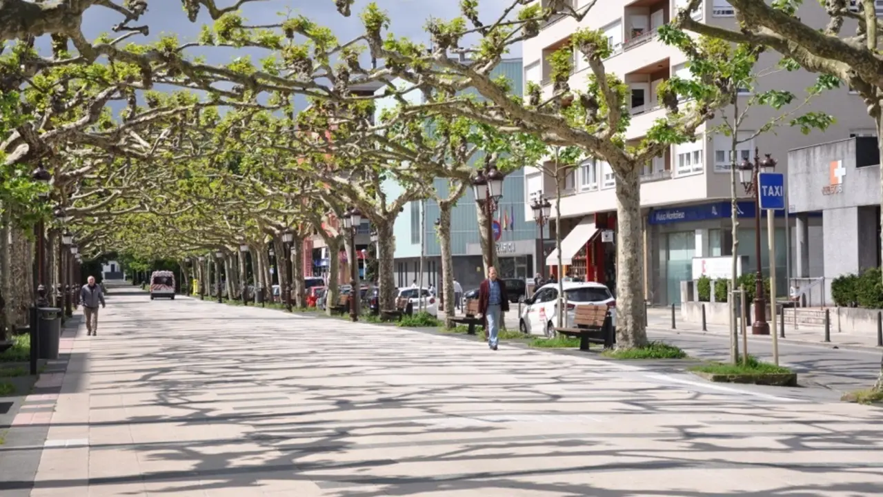 Avenida Espa&ntilde;a en Torrelavega. / S.D.