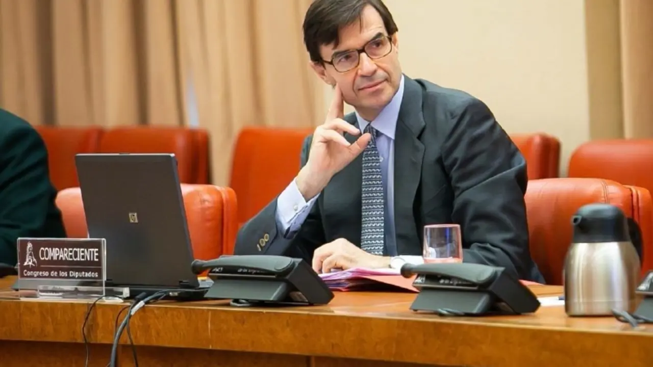 El secretario de Estado para la UE, Juan Gonz&aacute;lez-Barba, en la Comisi&oacute;n Mixta Congreso-Senado para la Uni&oacute;n Europea