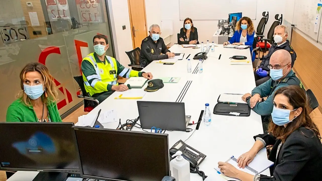 Reuni&oacute;n del CECOPI durante el estado de alarma. / alerta