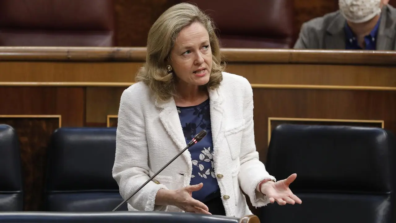 La ministra de Econom&iacute;a, Nadia Calvi&ntilde;o