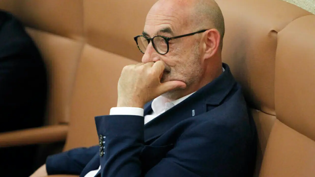 El diputado de Cs Cantabria, F&eacute;lix &Aacute;lvarez durante el debate en el Parlamento de Cantabria.