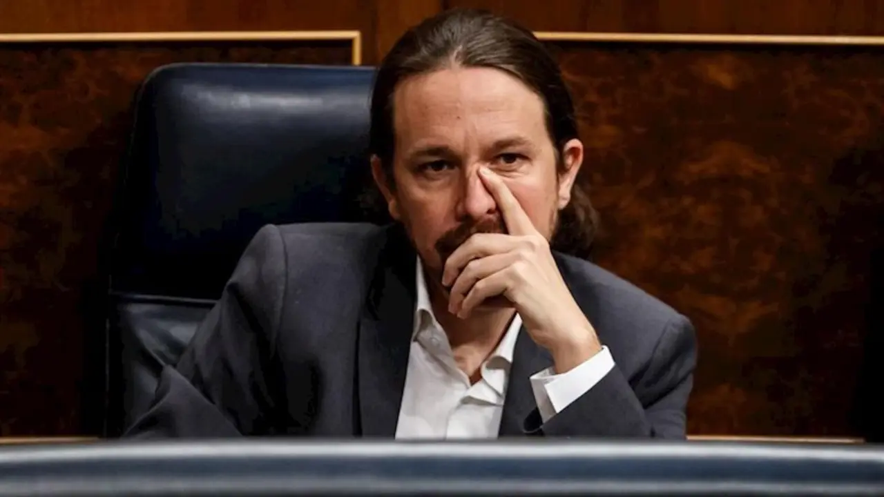 El vicepresidente segundo del Gobierno, Pablo Iglesias, en el Congreso - Dani Duch / Pool