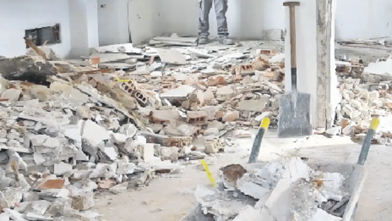 Obras en el antiguo archivo hist&oacute;rico provincial. / Alerta