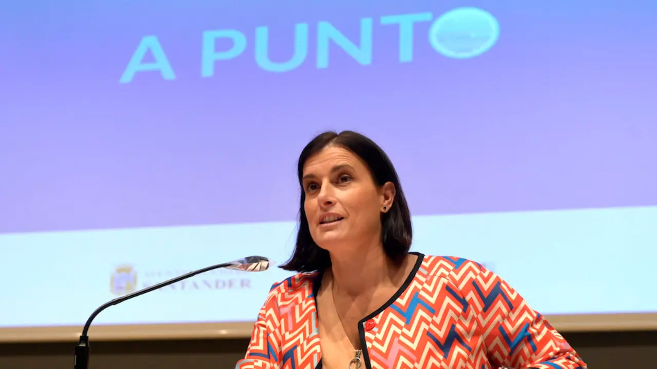 La alcaldesa de Santander, Gema Igual.