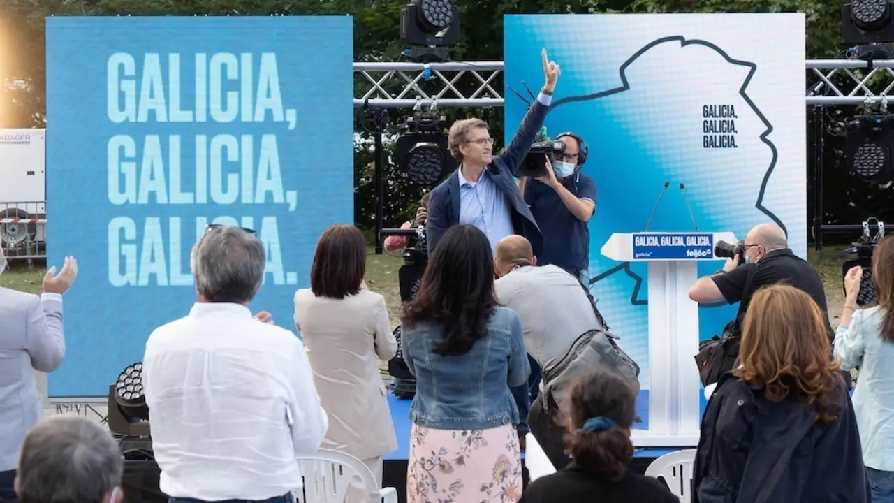 Feij&oacute;o en el mitin de A Coru&ntilde;a en la jornada de cierre de la campa&ntilde;a.

Feij&oacute;o en el mitin de A Coru&ntilde;a en la jornada de cierre de la campa&ntilde;a.


10/7/2020