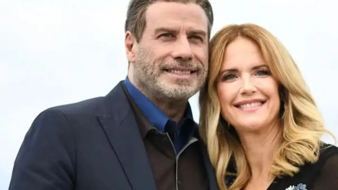 La actriz Kelly Preston junto a su marido John Travolta.