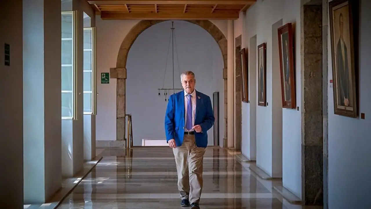 El presidente del Parlamento, Joaqu&iacute;n G&oacute;mez. EFE/ROM&Aacute;N G. AGUILERA