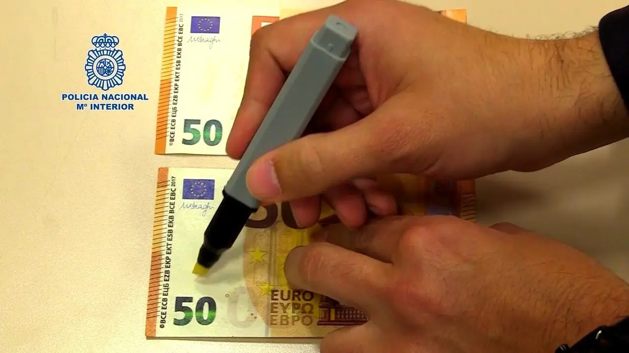 billetes falsos