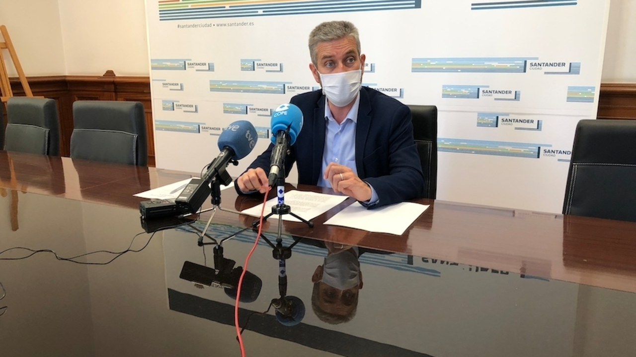 El concejal de Urbanismo de Santander, Javier Ceruti.