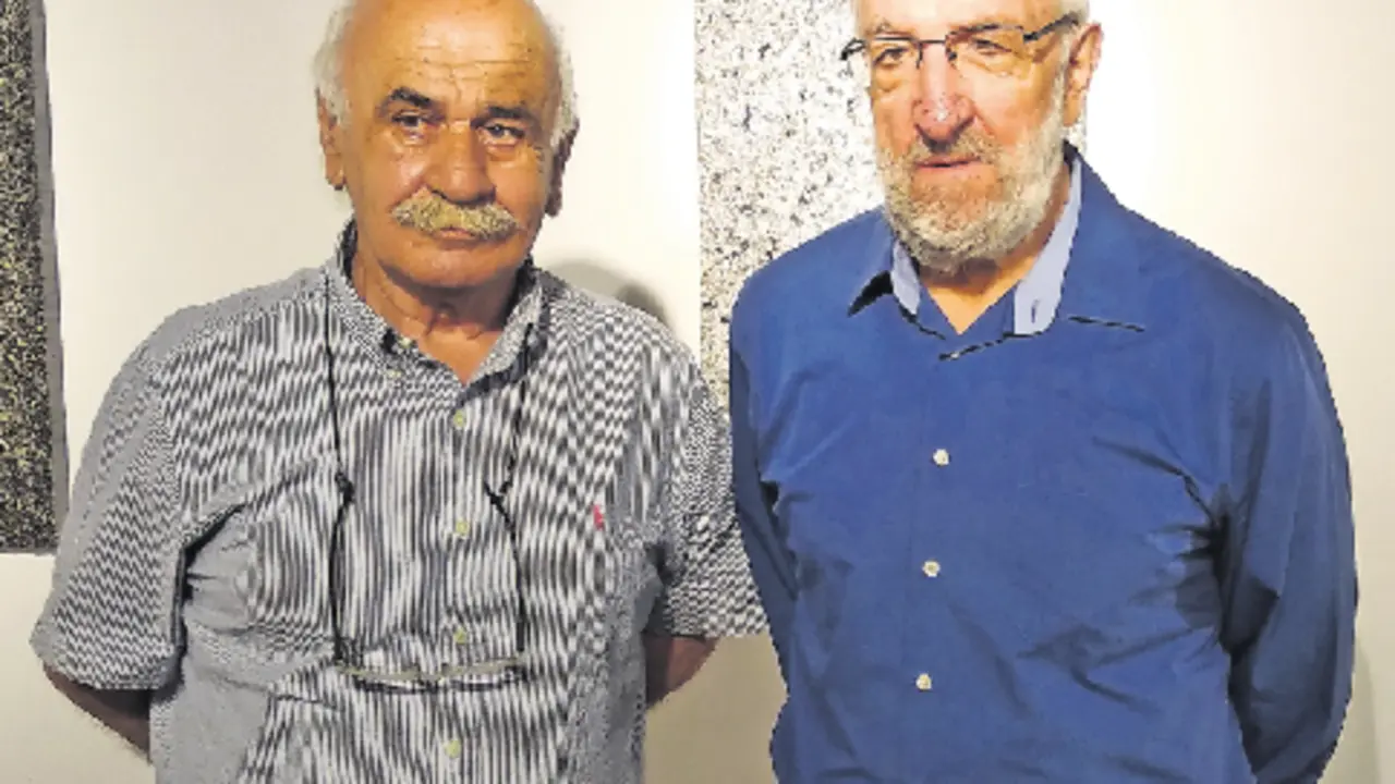 Faustino Cuevas y Jos&eacute; Manuel Puente. / Saja