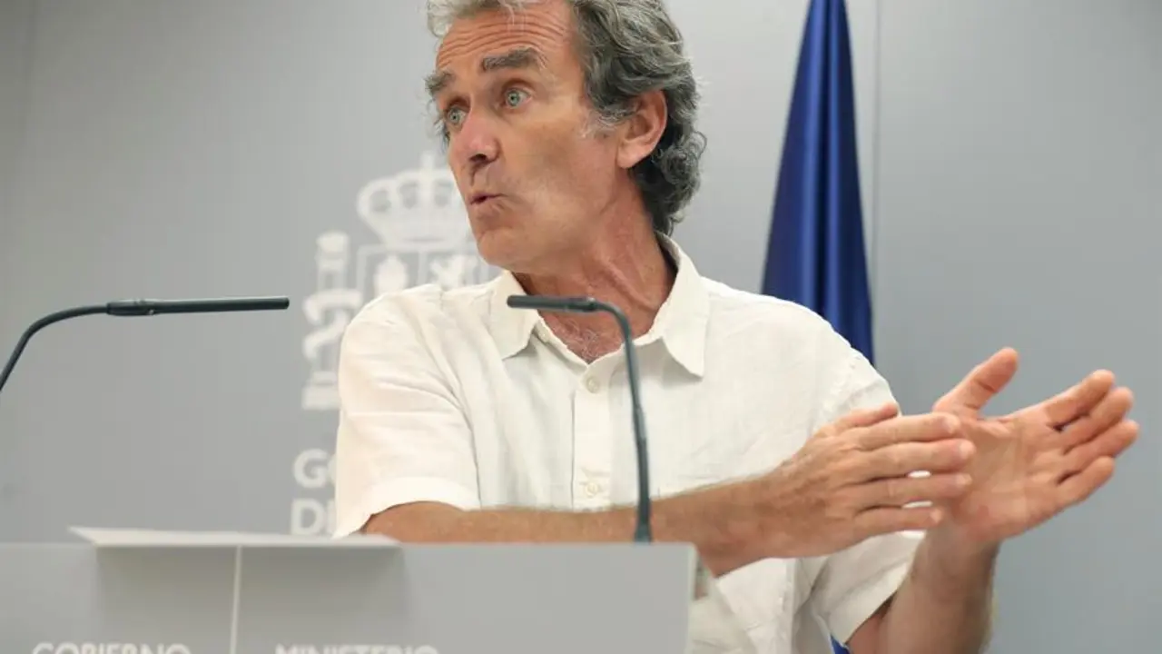 El director del Centro de Alertas y Emergencias Sanitarias, Fernando Sim&oacute;n. EFE/Kiko Huesca/Archivo