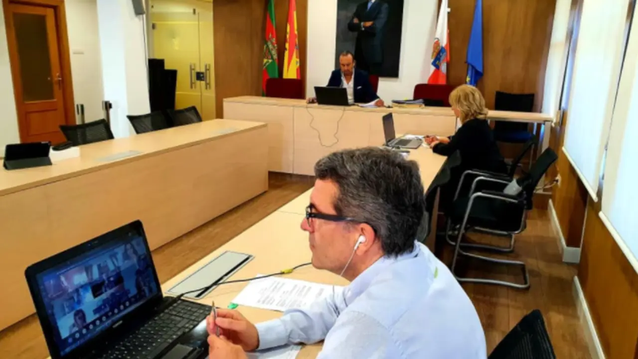 Pleno del Ayuntamiento de Torrelavega.