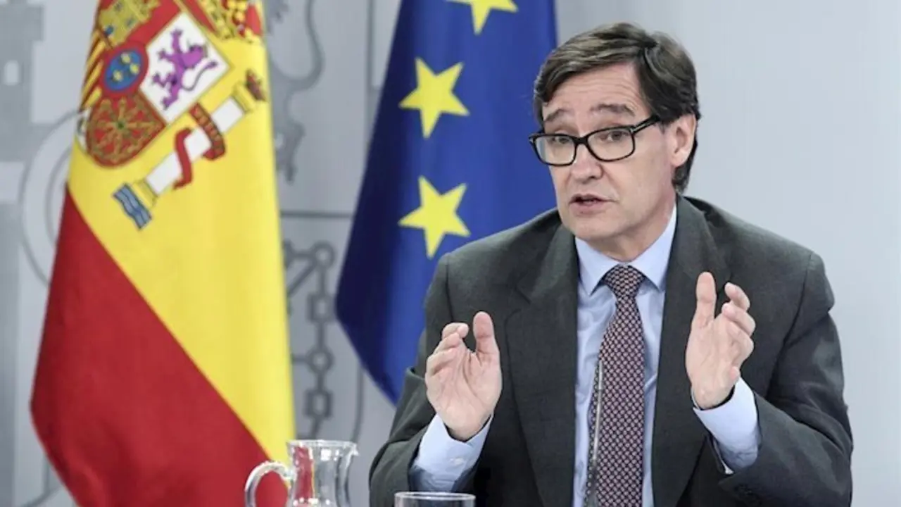El ministro de Sanidad, Salvador Illa, comparece en rueda de prensa posterior al Consejo de ministros celebrado en Moncloa el 28 de julio de 2020 - Eduardo Parra - Europa Press