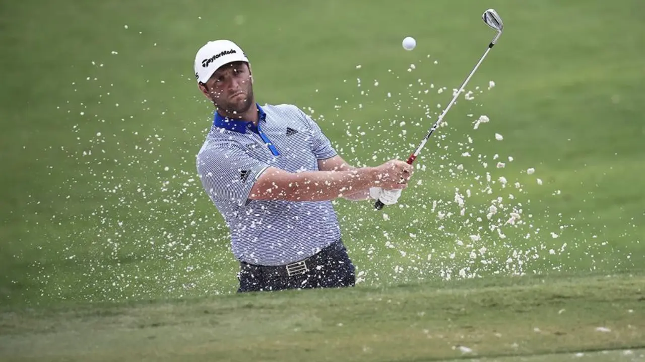 El espa&ntilde;ol Jon Rahm. /  EFE