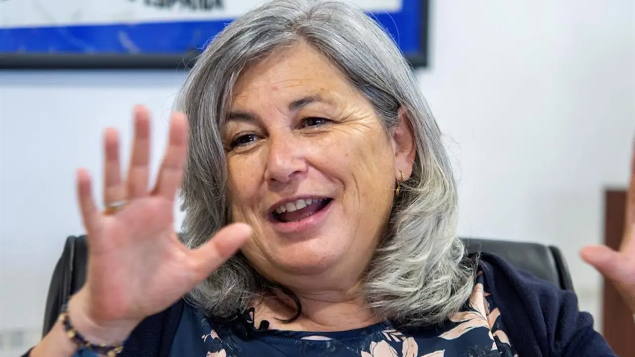 Valentina Granados, quien asegura que, a pesar de las dificultades, en ning&uacute;n momento ha "tirado la toalla". EFE /ROM&Aacute;N G. AGUILERA