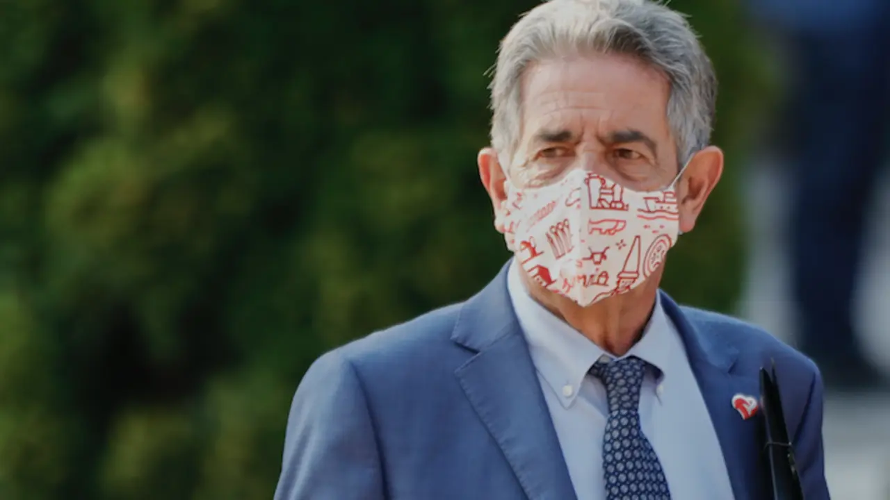 El presidente de Cantabria, Miguel &Aacute;ngel Revilla.