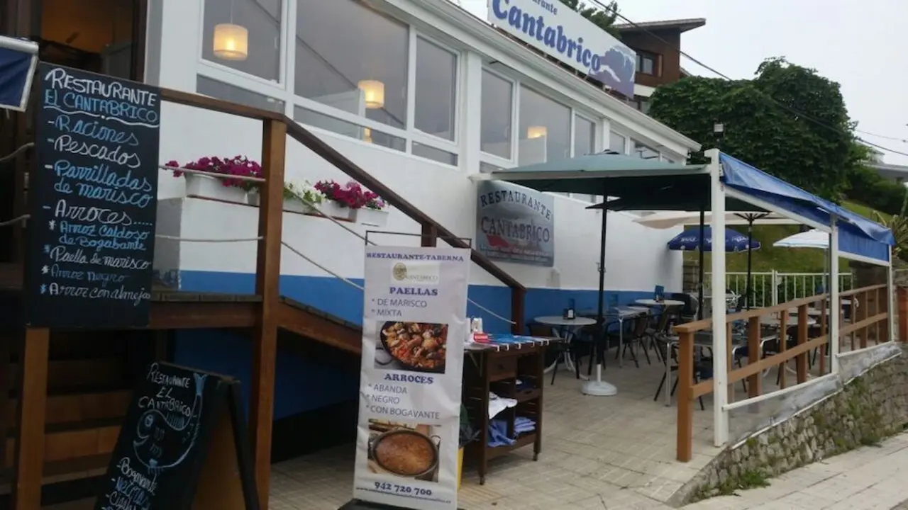 El restaurante "El Cant&aacute;brico" de Comillas.