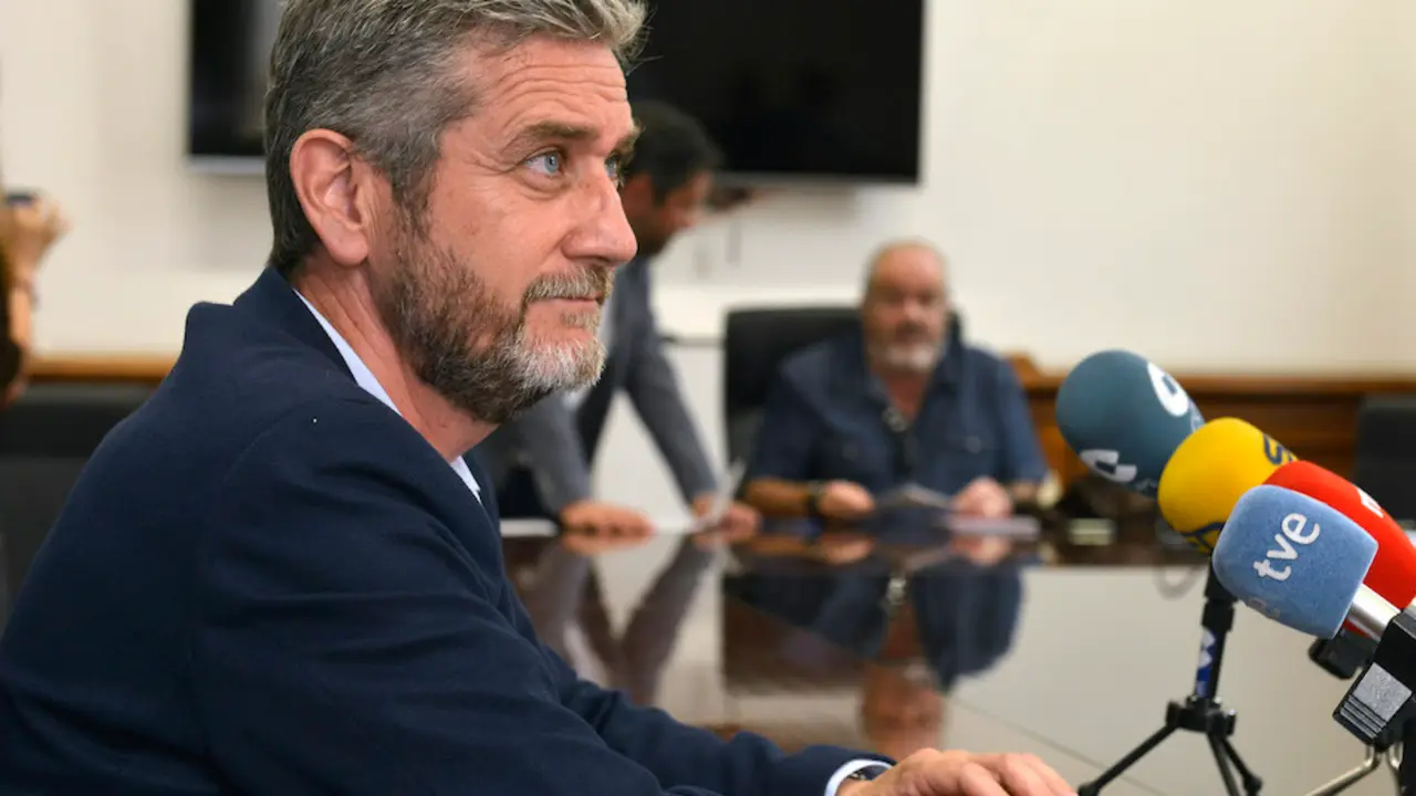 El portavoz del equipo de gobierno, Javier Ceruti.