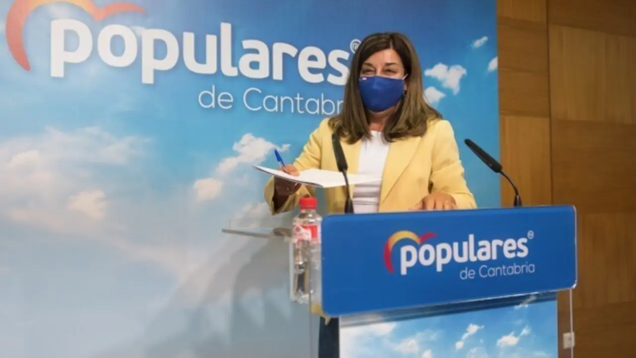 La presidenta del Partido Popular, Mar&iacute;a Jos&eacute; S&aacute;enz de Buruaga.