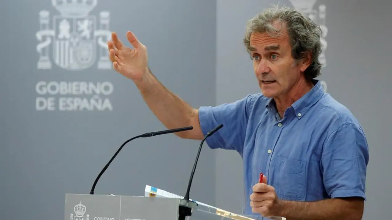 El director del Centro de Coordinaci&oacute;n de Alertas y Emergencias Sanitarias, Fernando Sim&oacute;n. EFE/Juan Carlos Hidalgo/Archivo