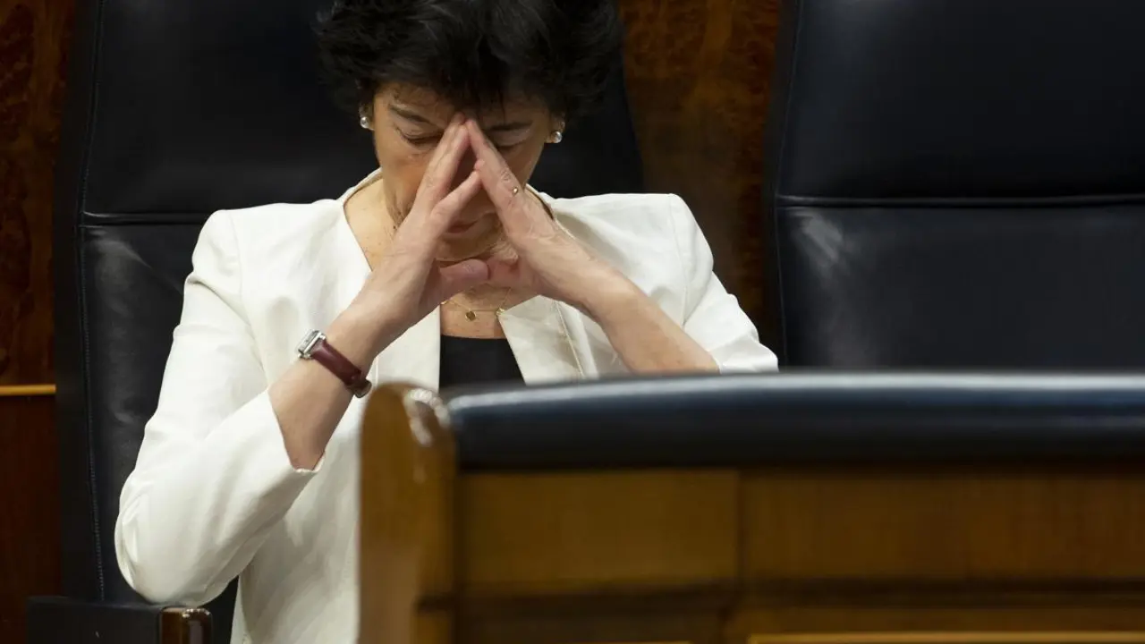 archdc. Madrid, 17 de junio de 2020. Pleno de control al Gobierno en el Congreso de los Diputados. En la imagen: Isabel Celaa. Foto: &copy; IGNACIO GIL.