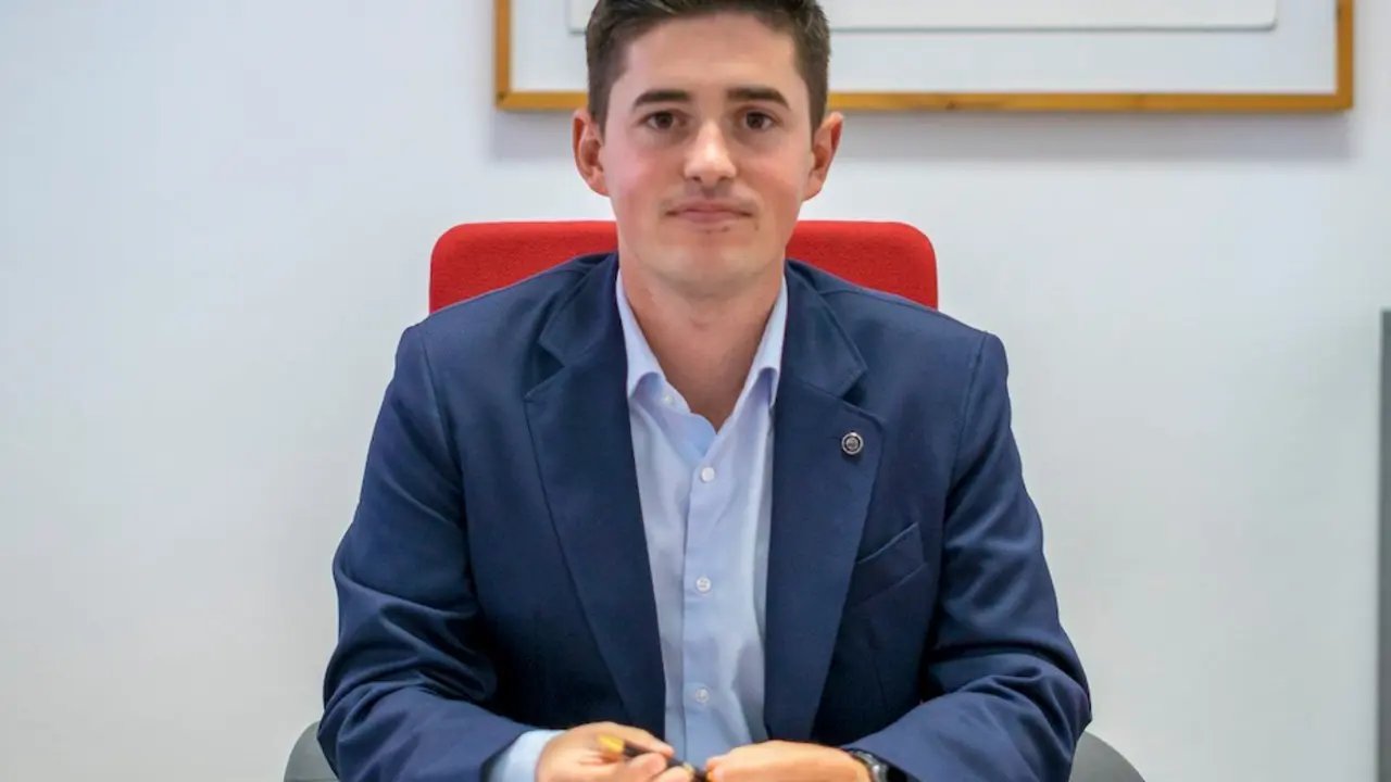 El diputado de Ciudadanos (Cs) Cantabria en el Parlamento, Diego Mara&ntilde;&oacute;n. / ALERTA