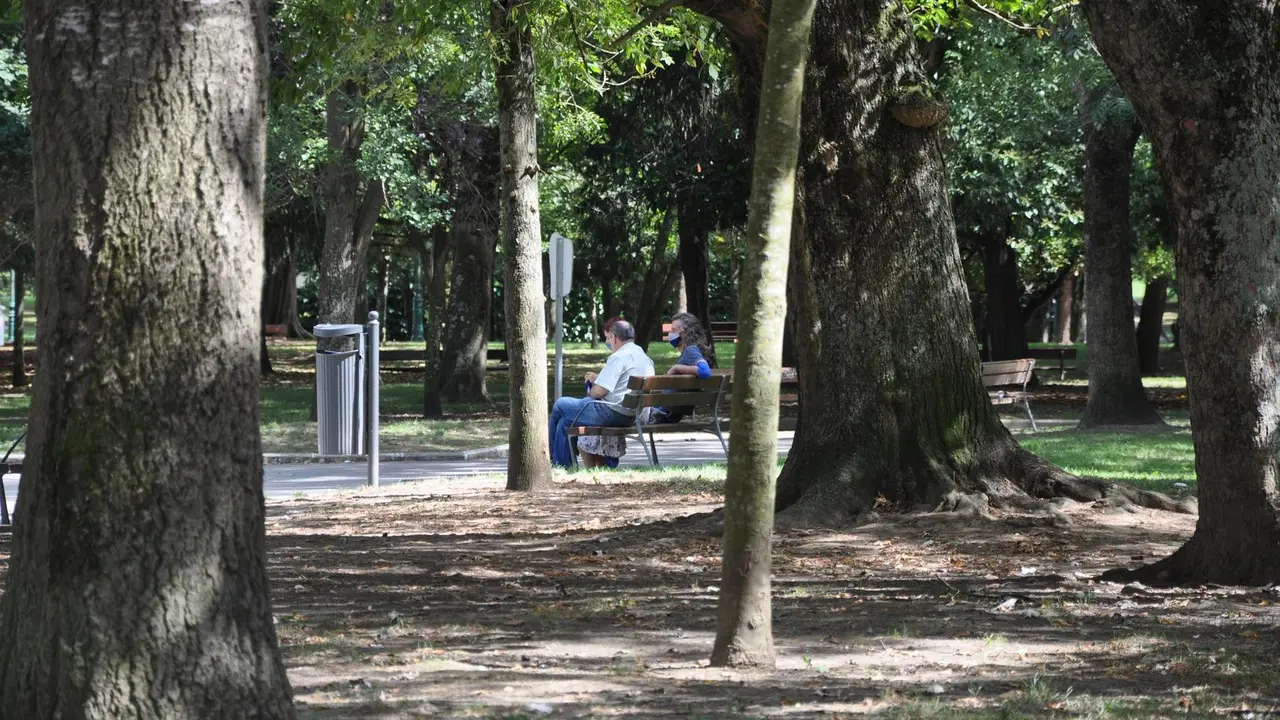 Vista del Parque Manuel Barqu&iacute;n de Torrelavega. / S.D.