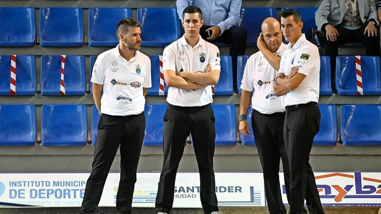 Rub&eacute;n Haya, Jos&eacute; Manuel Gonz&aacute;lez, Jes&uacute;s Salm&oacute;n y V&iacute;ctor Gonz&aacute;lez, en el tiro. / hardy