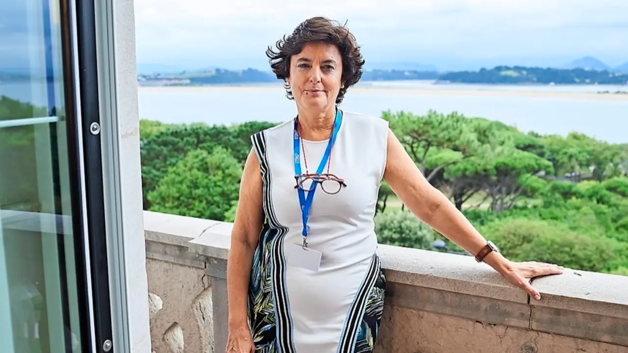 La epidemi&oacute;loga Amparo Larrauri C&aacute;mara en la UIMP. / ALERTA