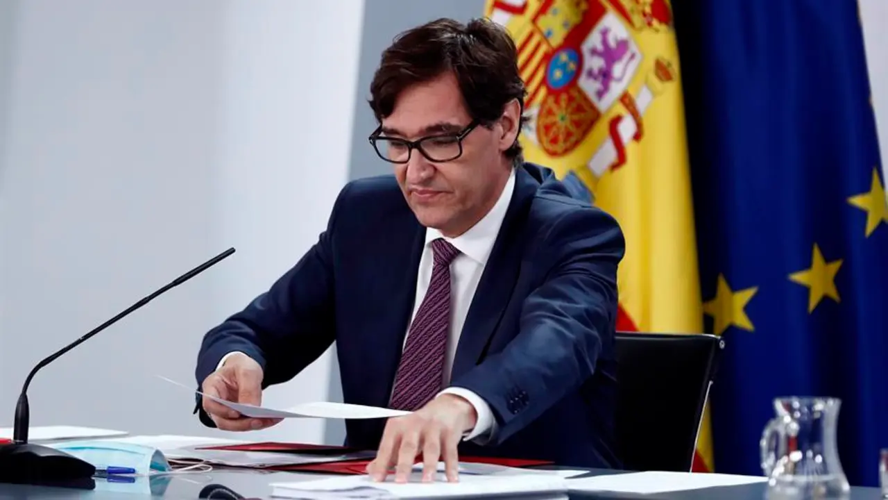 El Ministro de Sanidad Salvador Illa. EFE/Mariscal/Archivo