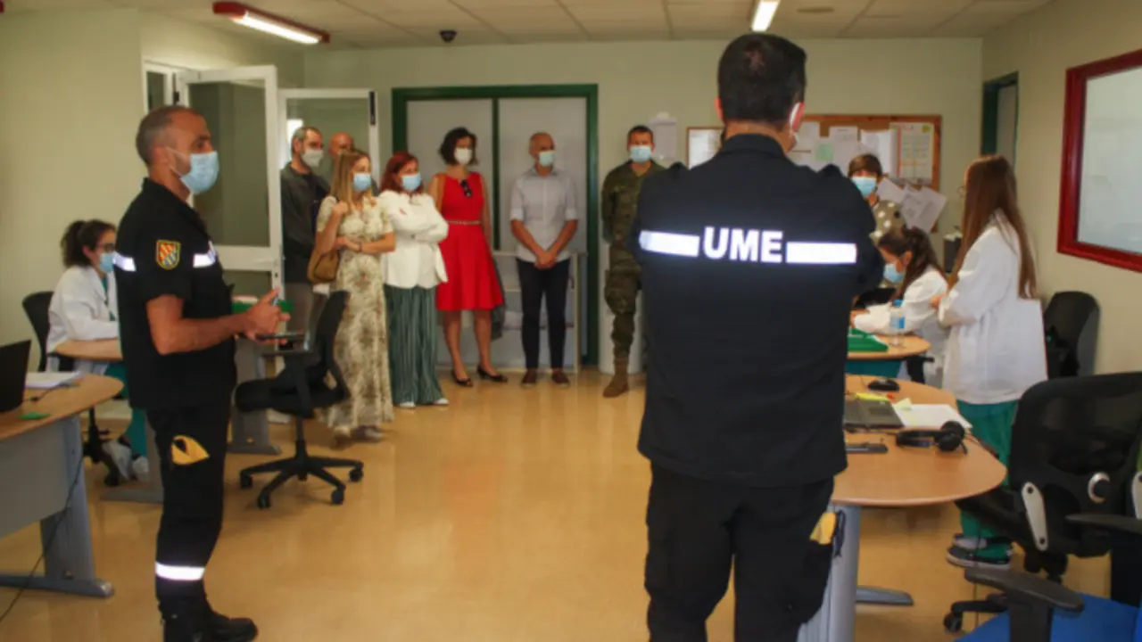 Efectivos de la Unidad Militar de Emergencias (UME).
