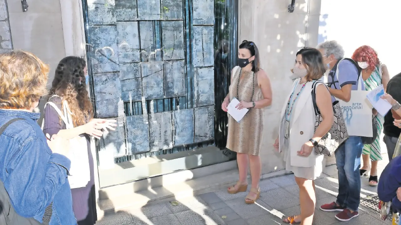 Inauguraci&oacute;n de la III edici&oacute;n de &lsquo;Arte Peatonal&rsquo;. / ALERTA