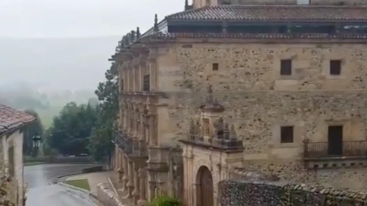 Villacarriedo jarreando agua qu&eacute; bonito pueblo