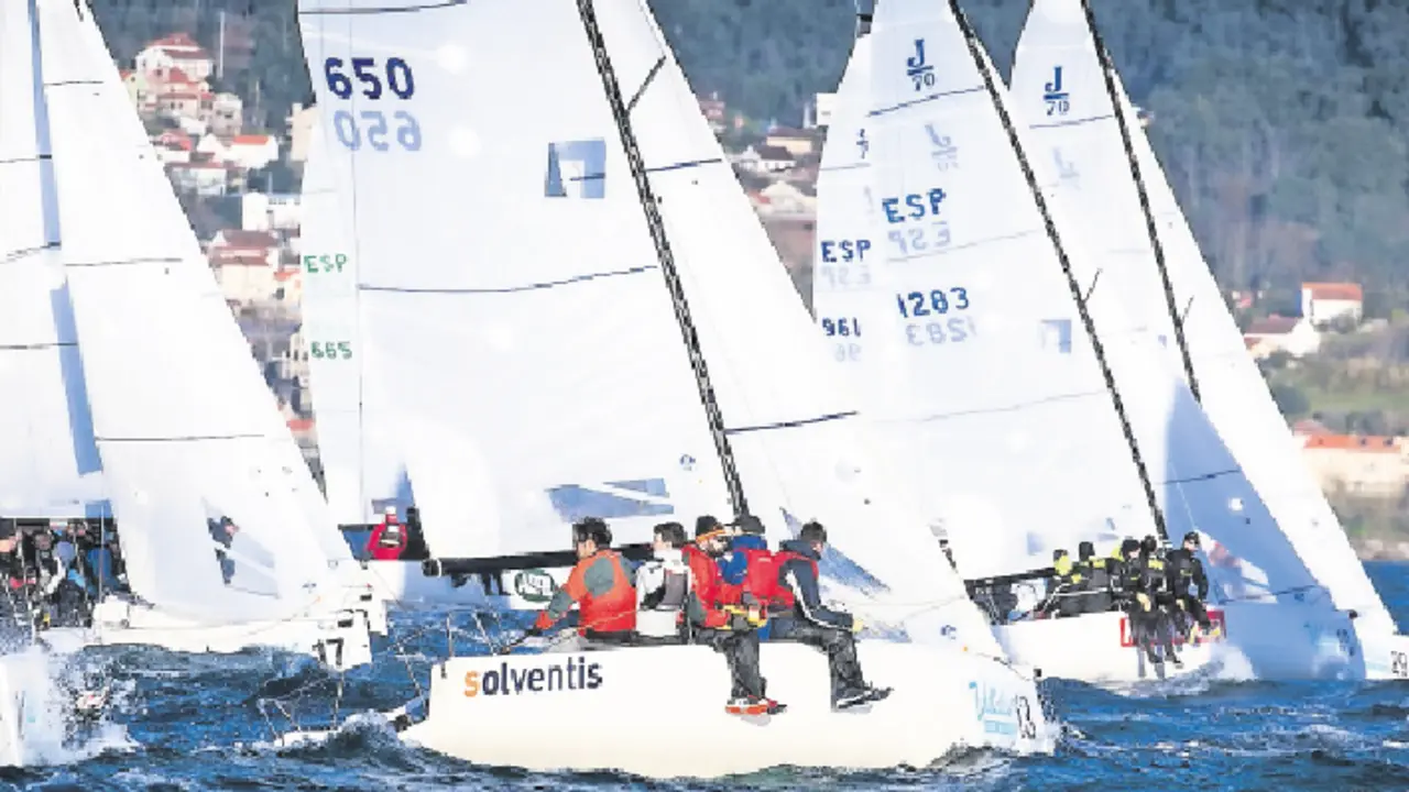 Imagen de una regata de J70. / alerta