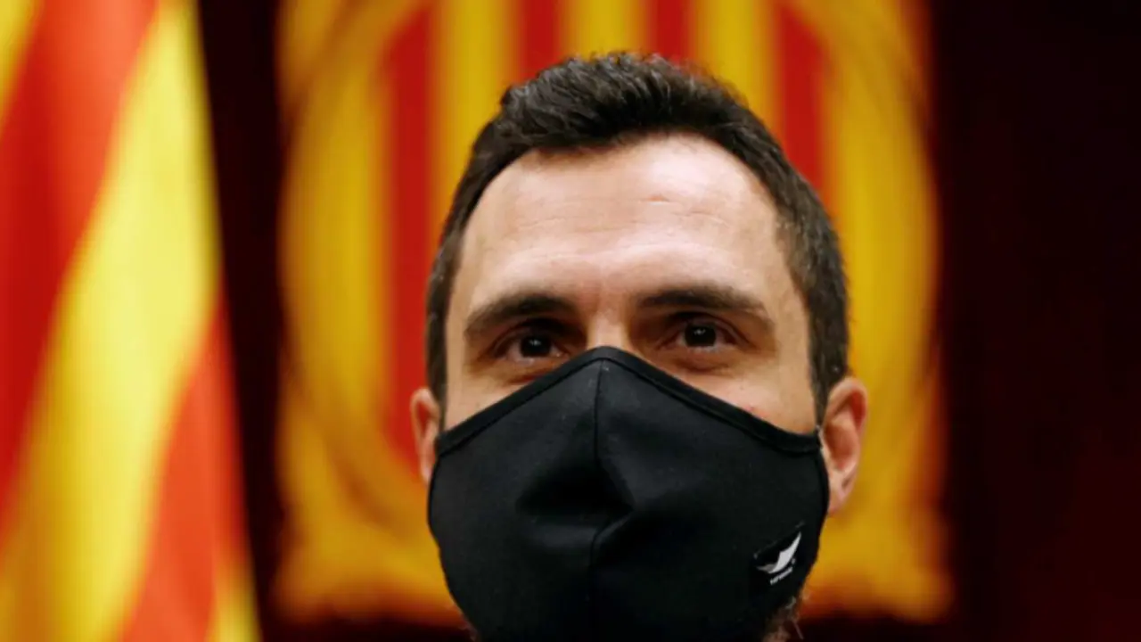 El presidente de la C&aacute;mara catalana, Roger Torrent. / EP