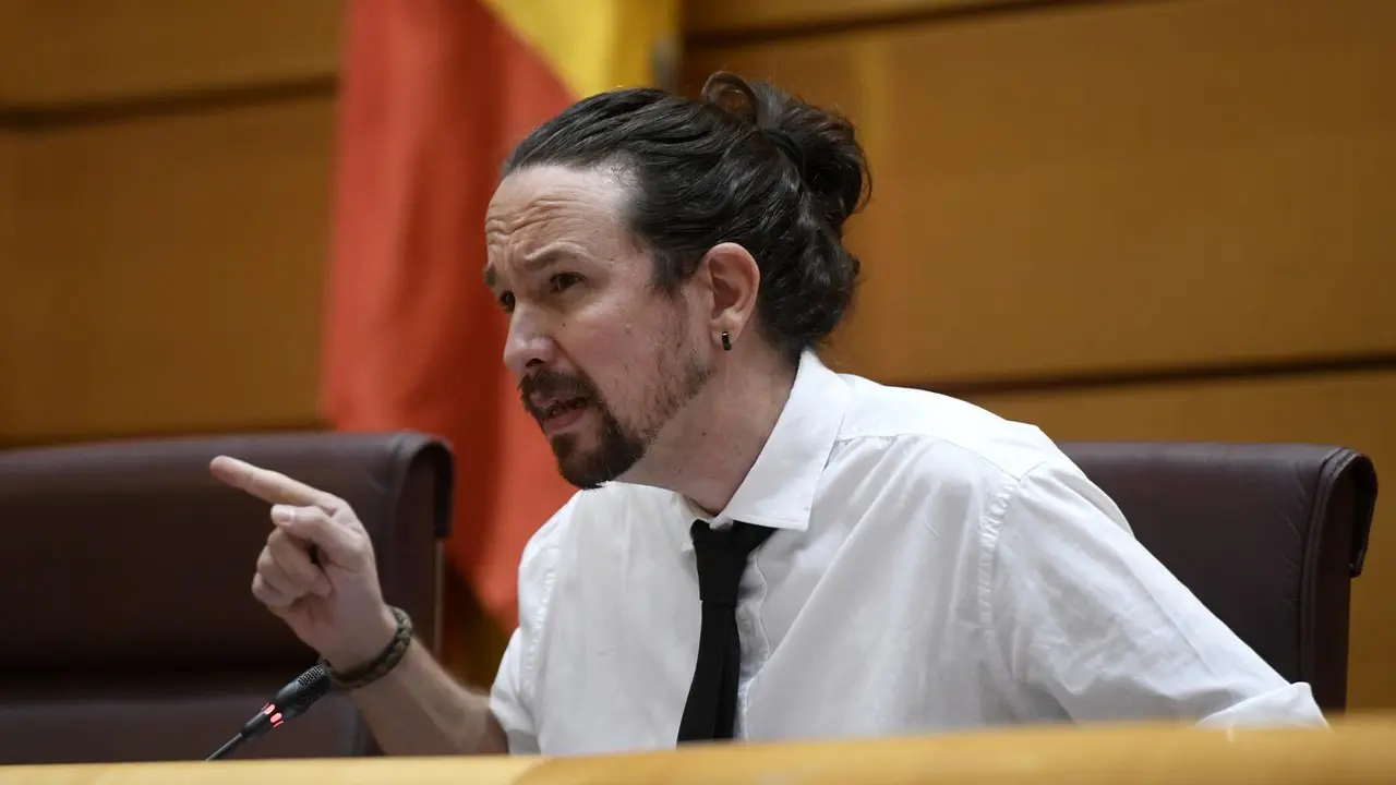El vicepresidente segundo y ministro de Derechos Sociales y Agenda 2030, Pablo Iglesias, 
