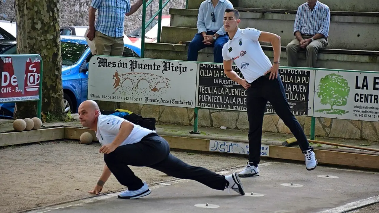 Jes&uacute;s Salm&oacute;n y V&iacute;ctor Gonz&aacute;lez en el campeonato del a&ntilde;o pasado. / Alerta