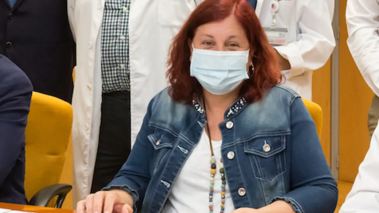 La gerente del Servicio C&aacute;ntabro de Salud (SCS), Celia G&oacute;mez.
